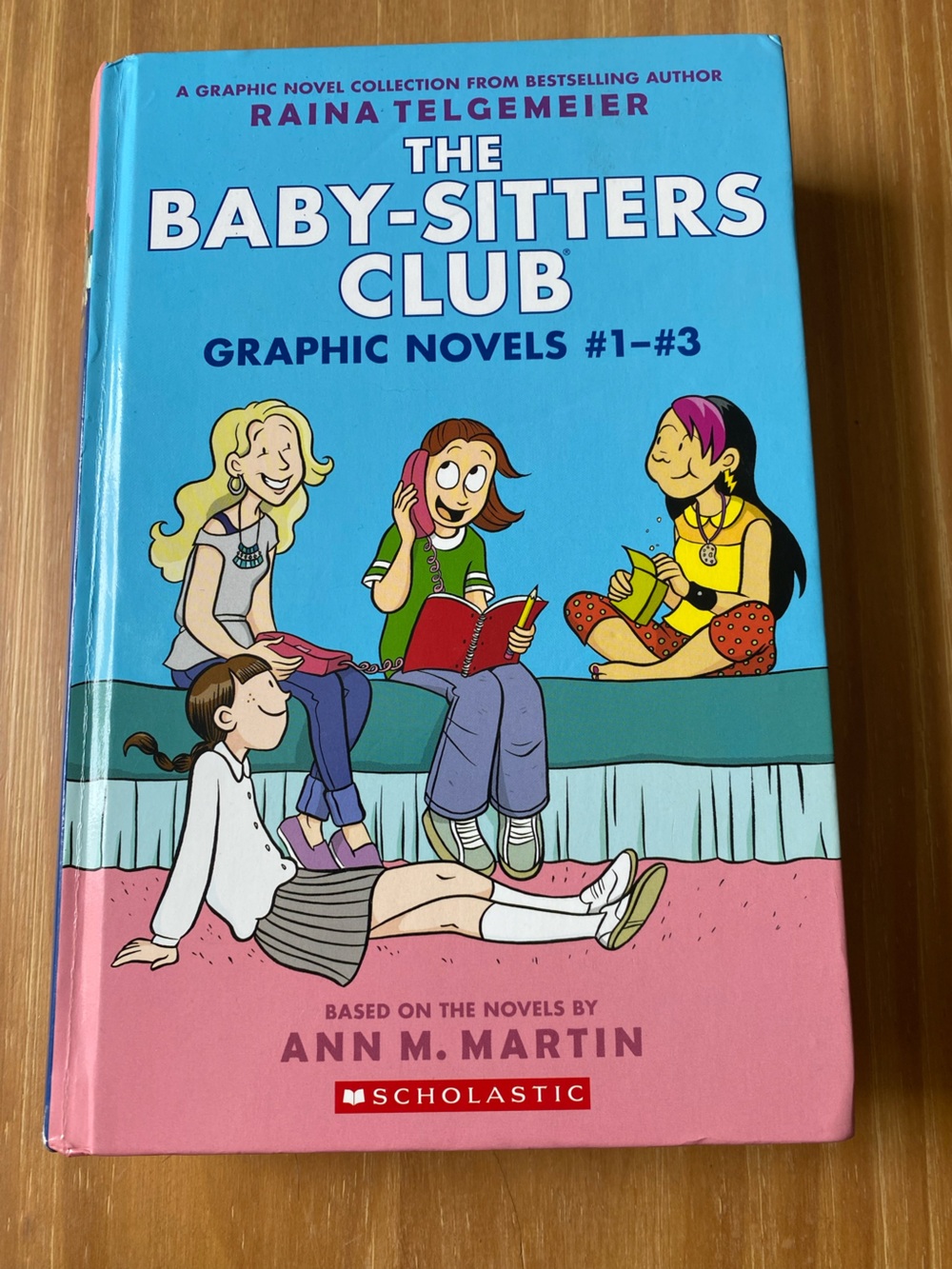The Baby-Sitters Club Graphic Novels #1-3 Best Selling Author Raina Telgemeier